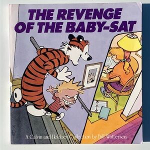Vintage 1991 Calvin And Hobbes The Revenge of the Baby-Sat Book